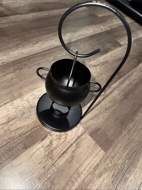 Hanging cauldron - Tea light holder / wax warmer.